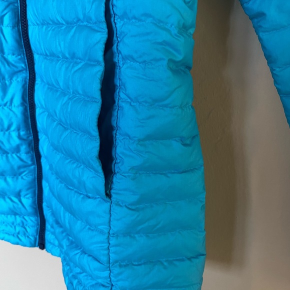 Women’s Blue Patagonia 84750 down quilted puffer jacket sweater full zip… - Picture 4 of 9